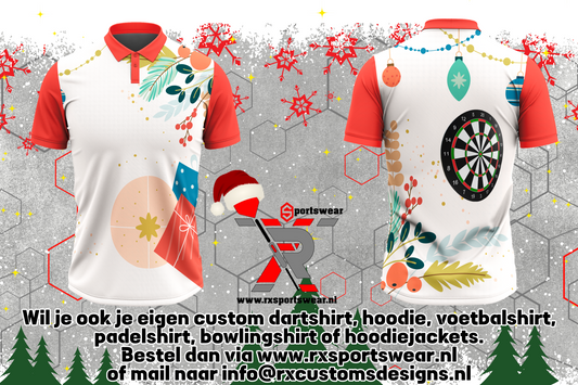 Kerst Dartshirt Design 1
