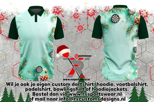 Kerst Dartshirt Design 2
