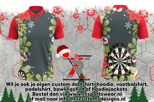 Kerst Dartshirt Design 3