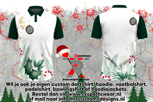 Kerst Dartshirt Design 4