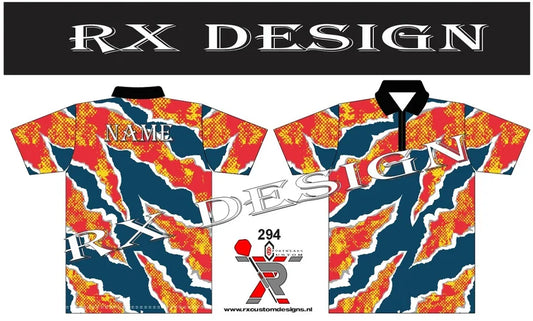 Orange White Blue 294