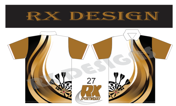 Dartshirt Design 27 | Custom Dartkleding - RX Sportswear