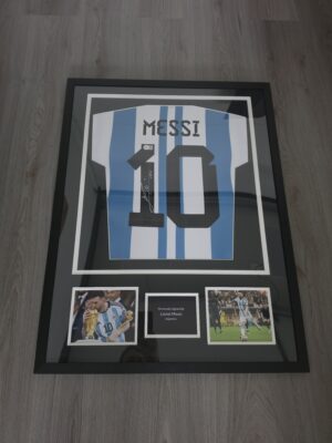 Gesigneerd Lionel Messi Shirt Argentinië WK 2022 – Nummer 10 – Beckett Authenticatie